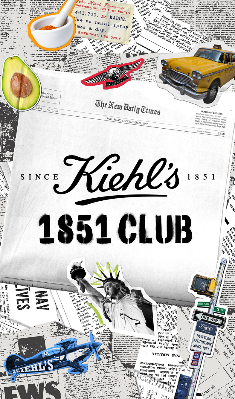 Kiehl's SINCE 1851 1851CLUB